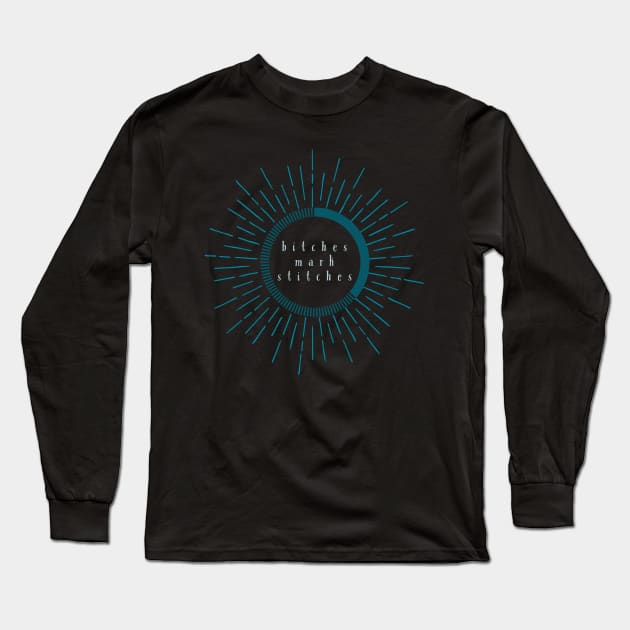 Marking Stitches Long Sleeve T-Shirt by JFCharles